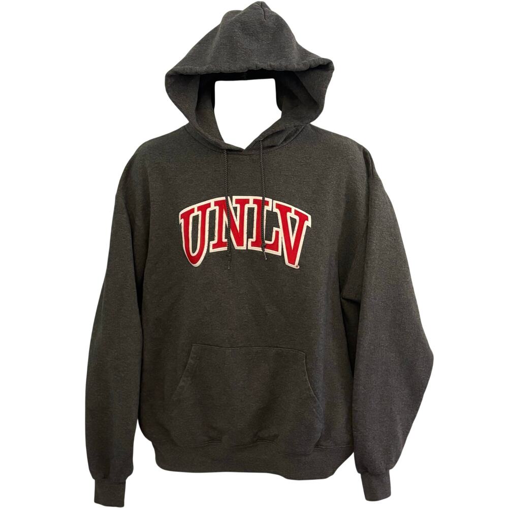 Champion Gray University of Las Vegas Nevada Hoodie Size L